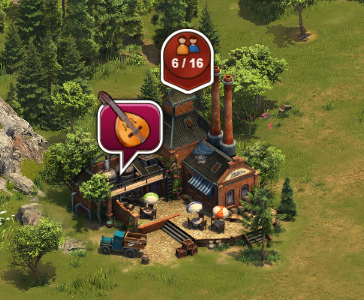 forge of empires tavern room